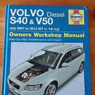 Volvo S40 and V50 Diesel HAYNES manual