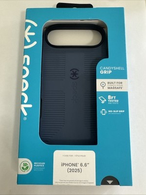 NEW Speck Candy Shell Grip iPhone 17 Air MagSafe Case Mystery Blue/Faded Denim