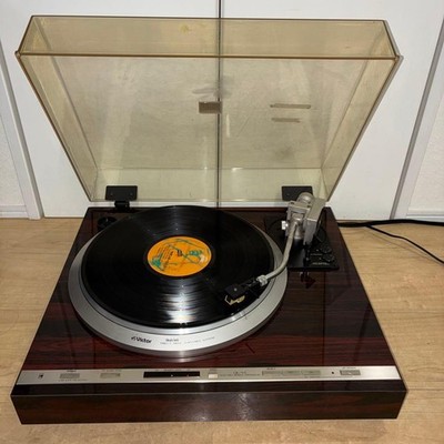 Victor QL-Y5 Semi-Automatic Turntable Direct Drive Working Condition confiemed