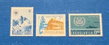 Yugoslavia Stamps, Scott 1616-1618 Complete Sets MNH
