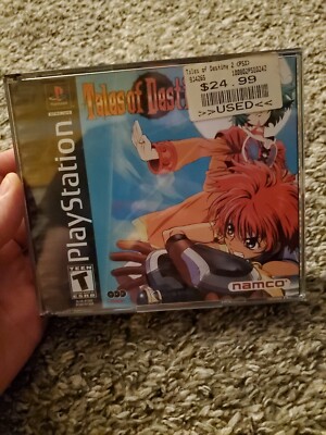 Tales of Destiny II 2 PS1 PlayStation 1 2 RPG CIB Complete W