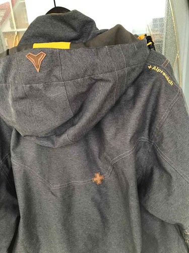 Alprausch Men's 2XL Snow Ski Suit Coat Jacket Pants US Ski Gray And Yellow - Picture 11 of 12