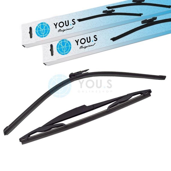 You.S Scheibenwischer WischerbläTter SET Vorne + Hinten FüR Toyota Aygo (B4)-image