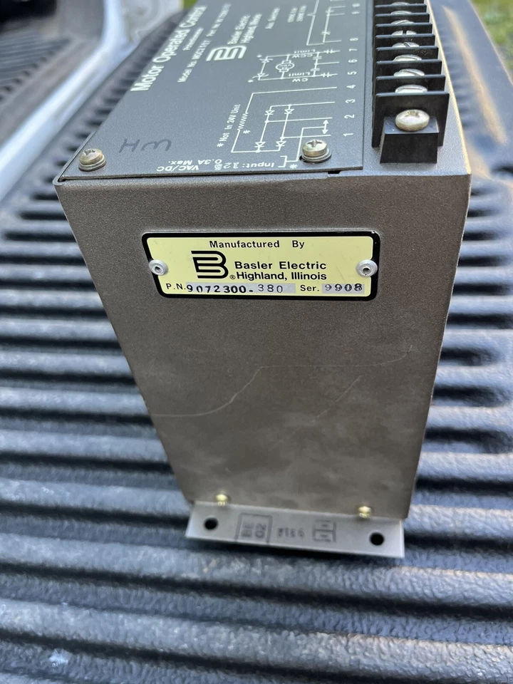 Controle Operado por Motor Basler Moc 2 507 Frete Grátis! Excelente garantia - Imagem 3 de 4