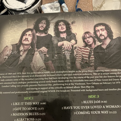 Fleetwood Mac: Live In New Orleans 1970 (2xvinyl, numbered) - Picture 3 of 5