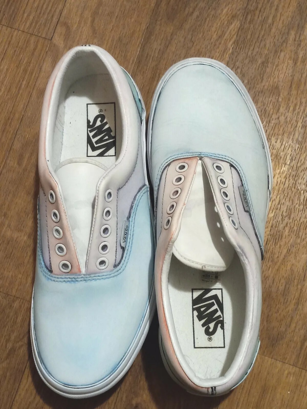 vans pastel era stacked
