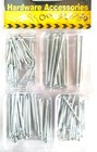 <!--F#f_0-->100pc Timber Wood Nails 4 sizes 25-50mm Plain Shank Flat Head Zinc Plated #6654<!--F/-->