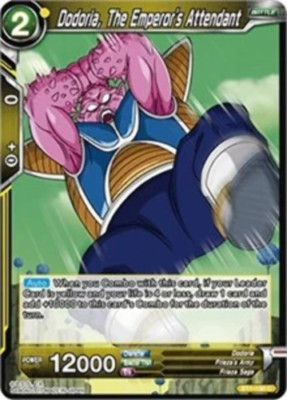 Dodoria, The Emperor's Attendant BT1-100 C Near Mint Dragon Ball Super DNA GAMES