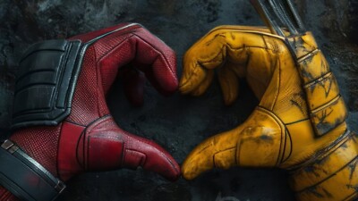 Deadpool vs Wolverine Film Leinwand Druck Wandkunst Bild Größe 16x24 Zoll 18 mm
