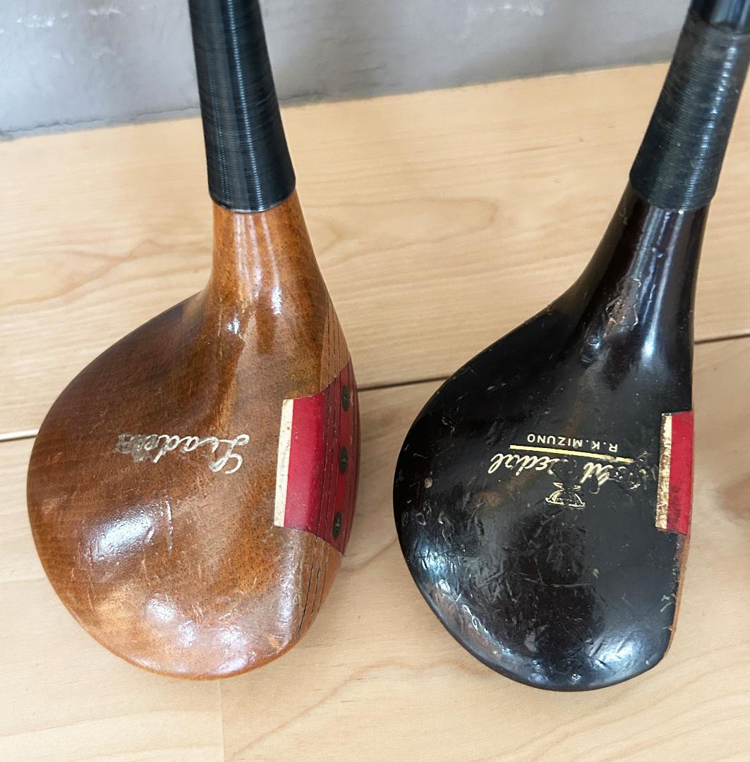アンティーク　ゴルフクラブ　4本セット　W1／W3／3I／5I mizuno Antique Golf Club Set Of 4 W1/W3/3I/5I Mizuno | eBay