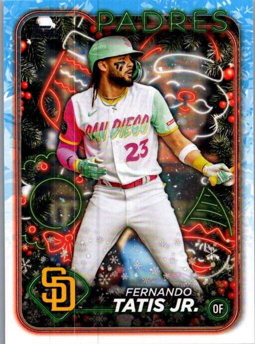 2024 Topps Holiday #H44 Fernando Tatis Jr. San Diego Padres