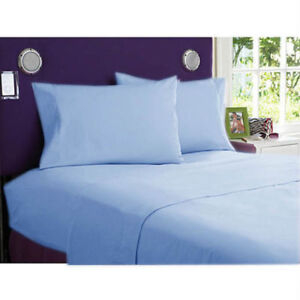 1000 TC New Egyptian Cotton All Bedding Items UK-Super King All Solid Colors