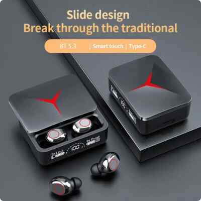 Bluetooth M90 Pro Wireless Kopfhörer Ohrhörer Mini In-Ear Pods Touch Freisprecheinrichtung