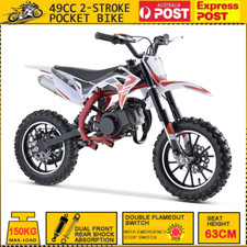 Big Wheels Dirt Bikes 49CC 50CC Engine Mini Motorbike Kid Motorcycle Pocket Bike