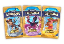 1x Disney Lorcana: Into The Inklands Loose Booster Pack Factory Sealed NEW 