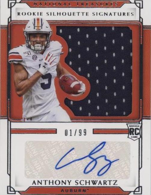 2021 Panini National Treasures Collegiate Anthony Schwartz #RSS-AS - 1 of 2