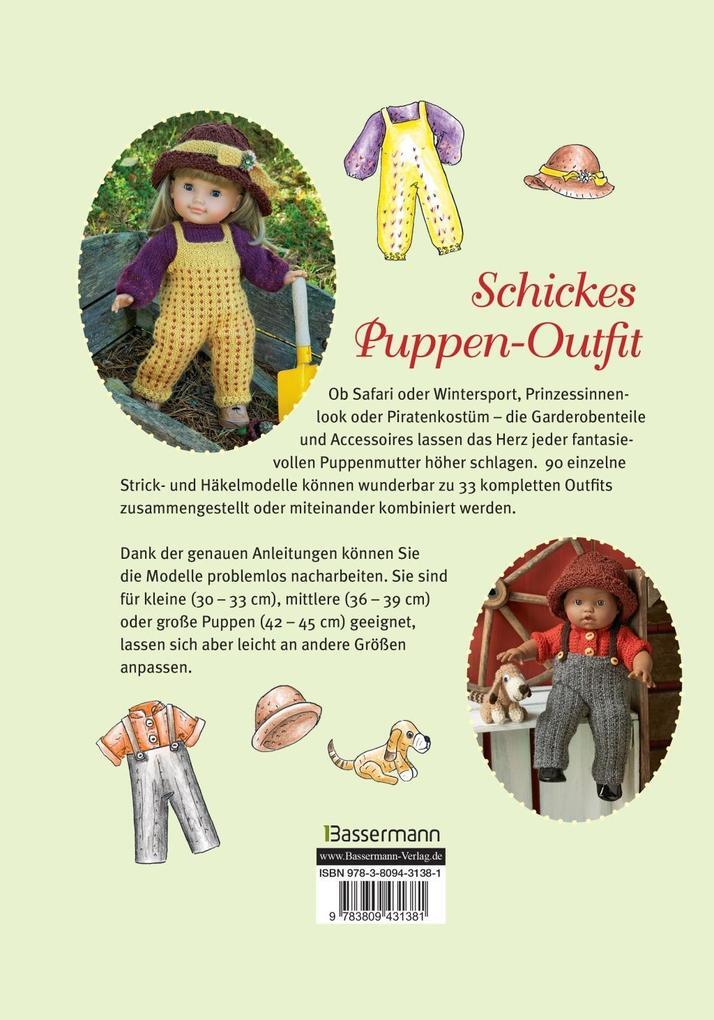 Thumbnail - Maschenmode Für Puppen. Puppenkleider Zum Stricken Und Häkeln In Drei