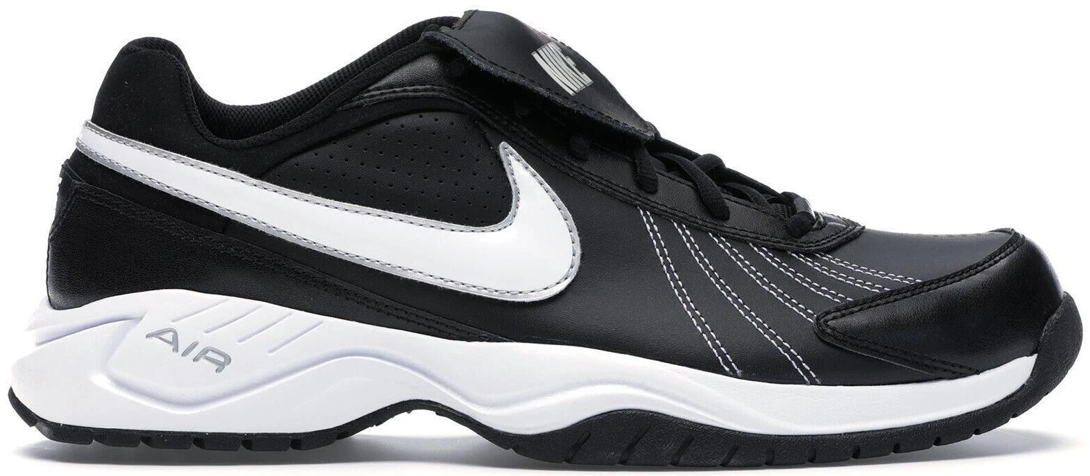 Nike Air Diamond Turf White Black‎ Mens Size 8 Shoes 309434-013 Air Diamond Turf  main image 4