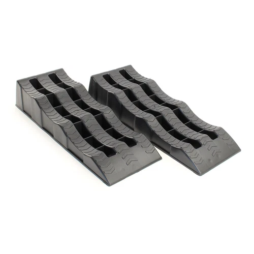 Heavy Duty Stufenkeile 2er Set Wohnwagen Ausgleichskeile Auffahrkeile Rampen 4T - Bild 14 von 14