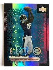2000 Upper Deck e-Card Travis Taylor #TT Rookie RC Baltimore Ravens. rookie card picture