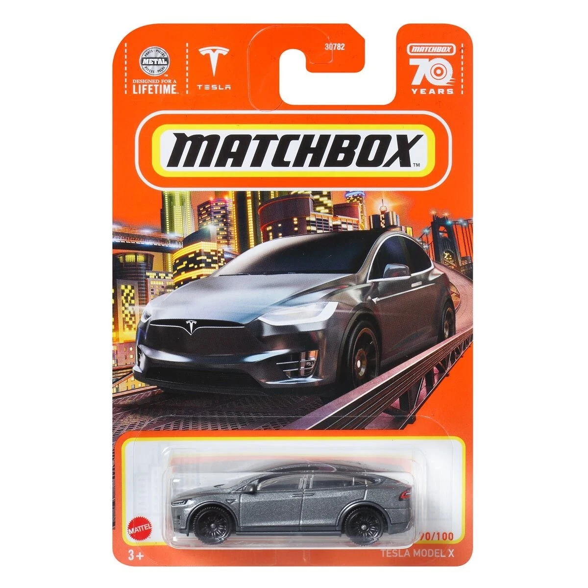 Matchbox 2023 Mainline 90 100 Tesla Model X BBHKW60 eBay