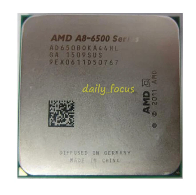 AMD A8-6500 AD650BOKA44HL 3.5GHz 4 Core 4MB Socket FM2 65W CPU Processor - Image 2 of 3