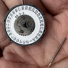 Miyota 6M12 Japan Made Quartz Movement 3 Hands Date At 3