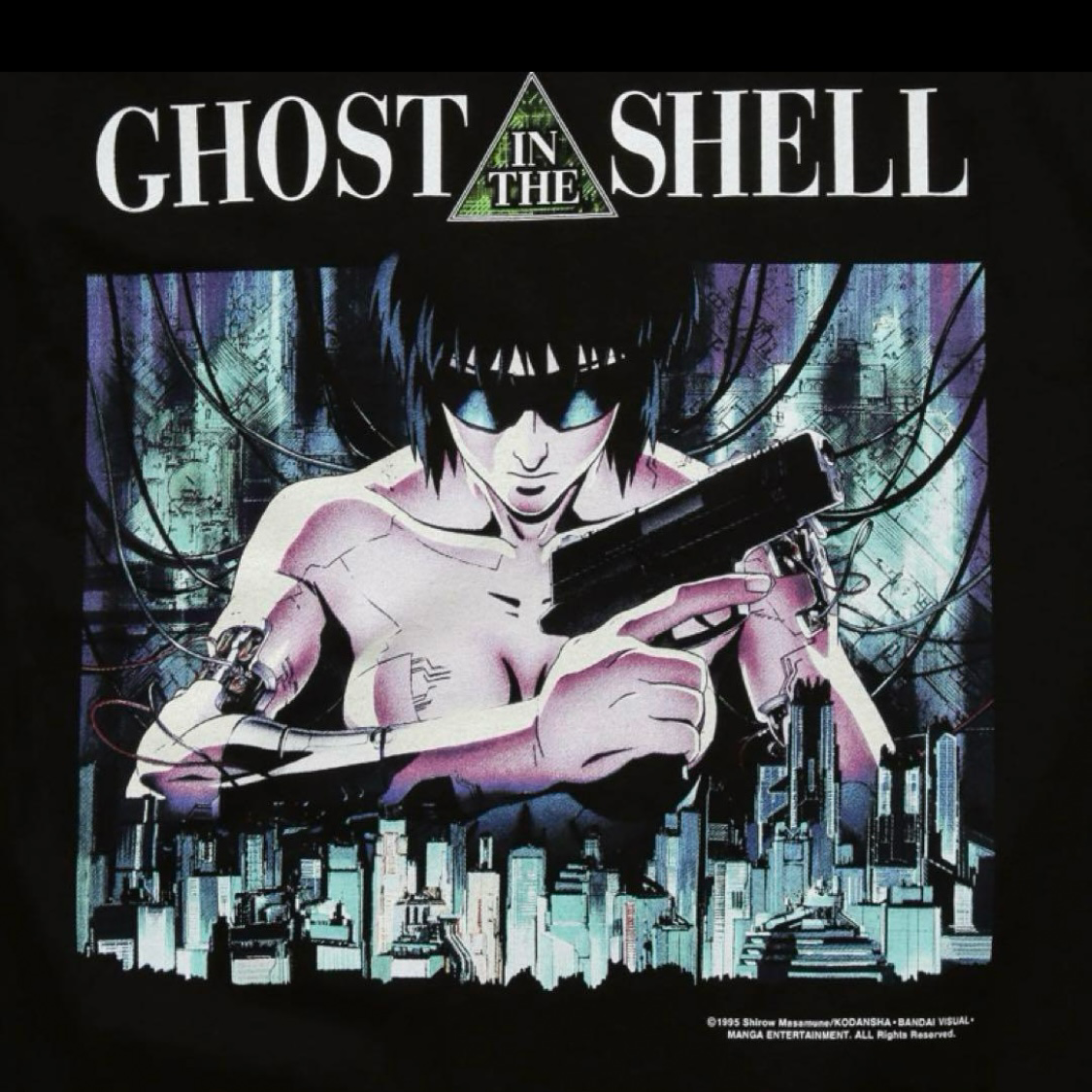 GHOST IN THE SHELL×GEEKS RULE Motoko XL T SHIRT from GHOST IN THE SHELL x GEEKS RULE vol.03 “MOTOKO