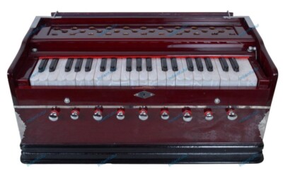 IndianCultura 9 Stopper 3.5 Octave Multi Bellow 42 Keys Professional Harmonium