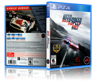 Need for Speed: Rivals - Replacement PS4 Cover and Case. NO GAME!!