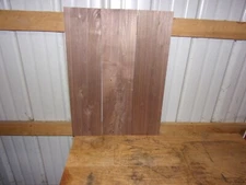 3 PC RECLAIMED WALNUT LUMBER WOOD KILN DRIED BOARDS LOT 1834V  1/2" THICK
