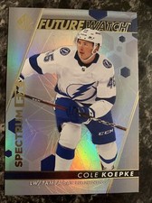 Cole Koepke  2022-23 Sp Authentic Future Watch Spectrum FX Code Was Redeemed