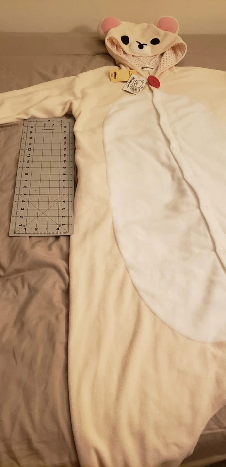 Disfraces SAZAC San-X Kigurumi - Rilakkuma y Korilakkuma para niños y adultos de EE. UU.  Foto 4 de 4