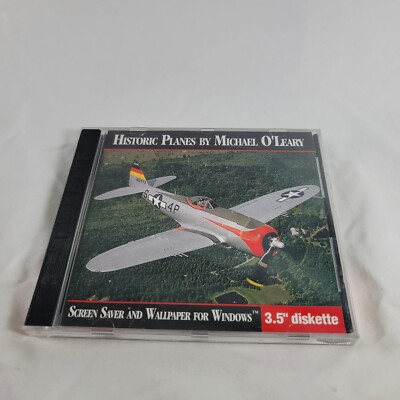 Historic Planes by Michael O'Leary 3.5 Diskette Windows or Mac Wallpapers 