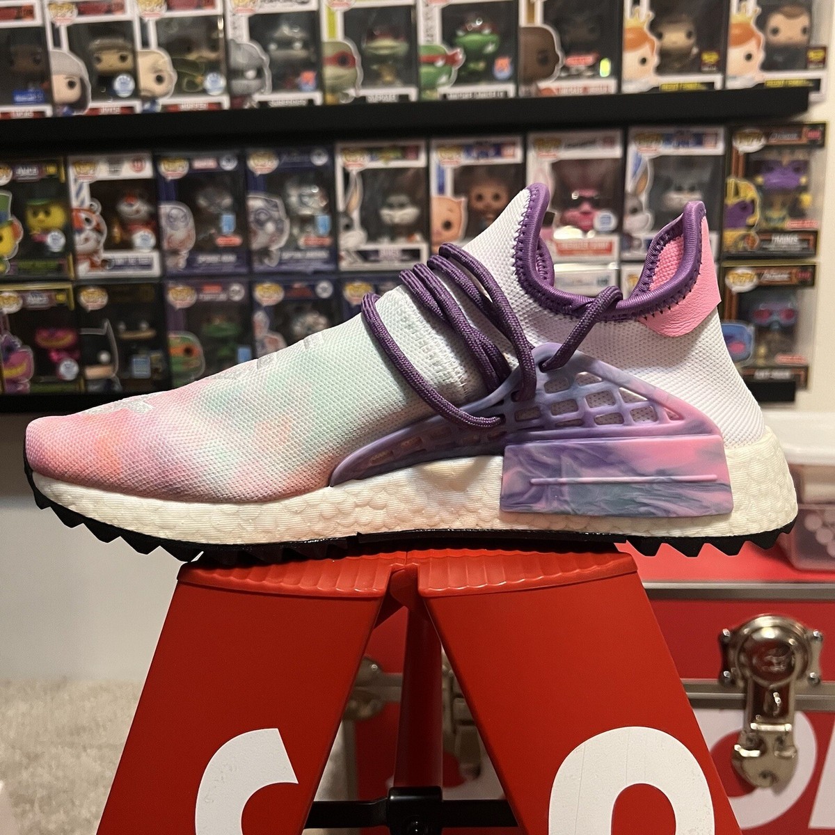 Race Nmd Human Race Sun Glow Sun Glow Pharrell Williams X Nmd Hu Trail Adidas  Pharrell