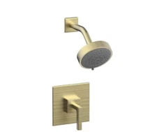 Phylrich 290-22/24B MIX Pressure Balance Shower Set Lever Handle Burnished Gold 