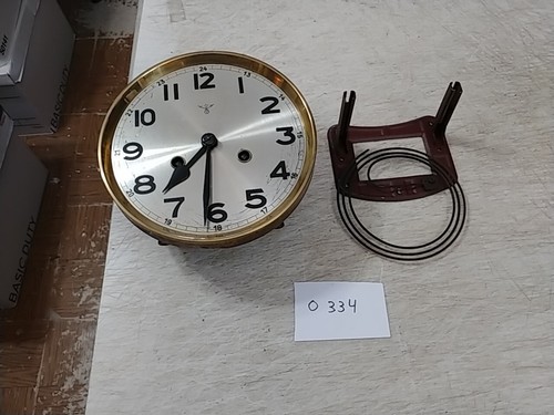 F M S MAUTHE REGOLATORE OROLOGIO DA PARETE MOVIMENTO, QUADRANTE LANCETTE E STAFFA