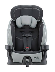 evenflo chase lx harnessed booster car seat
