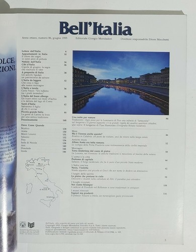 62875 Bell'Italia - N. 86 1993 - Saluzzo Antiquari Dosoledo Briatico - Picture 2 of 4