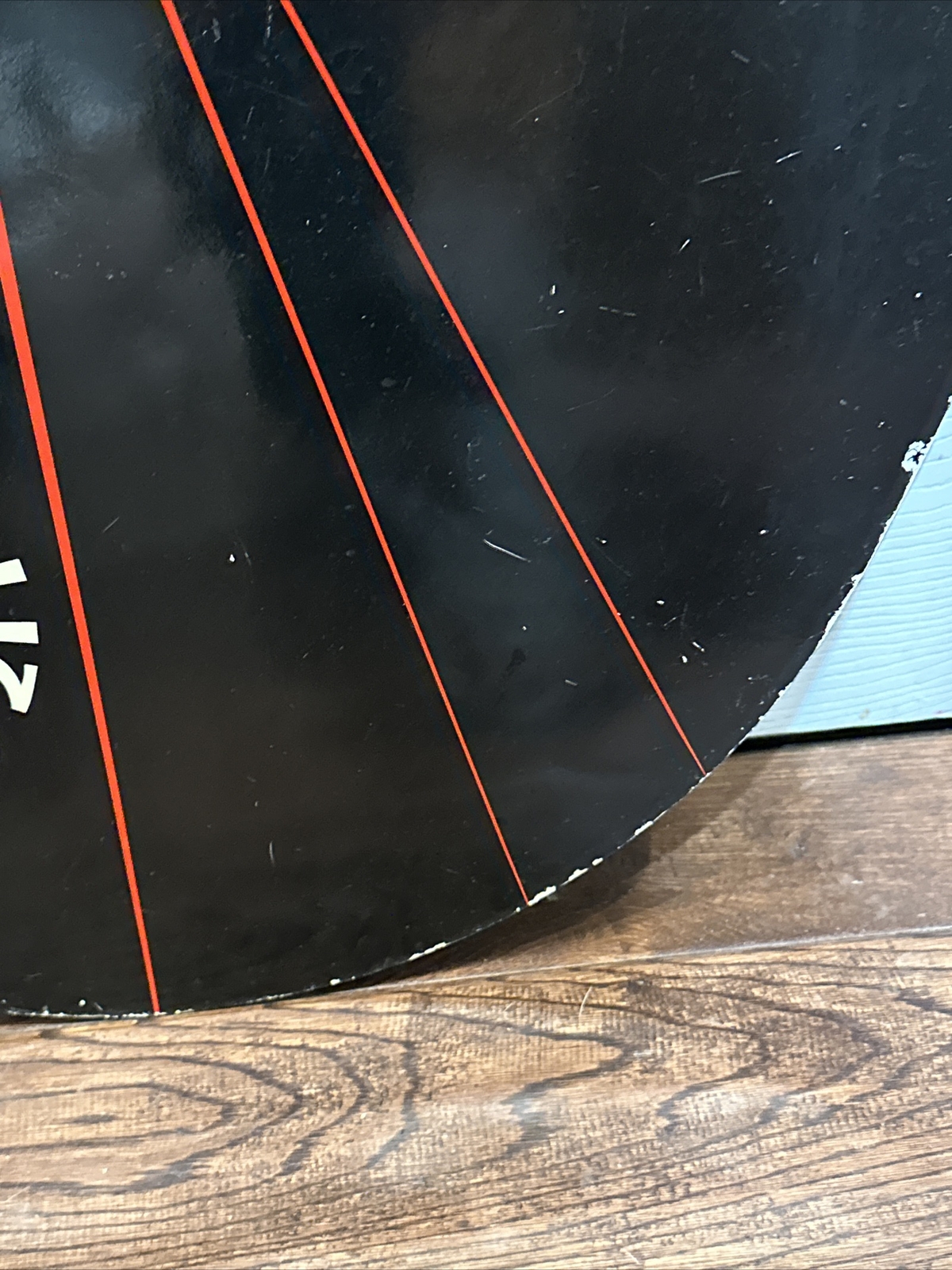 Skim Lizard Wooden Skim Board Surfer Boogie Laser Chekered Fade Fiberglass 37”