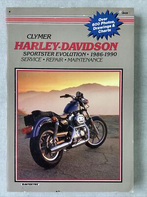 Clymer Harley Davidson SPORTSTER EVOLUTION 1986-1990 Service