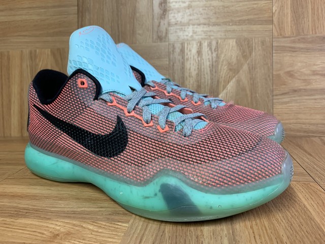 RAREð¥ Nike Kobe Bryant 10 X Easter Hot Lava Glow Sunset Sz 6.5Y 726067-808 Boys | eBay