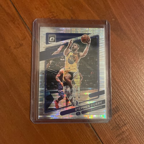 Stephen Curry Prizm 🔥 2021-22 Optic Silver Pulsar Golden State Warriors $1 Ship - Picture 3 of 8