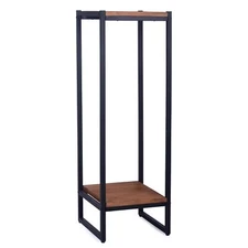 H&B Luxuries Iron and Wood Dismountable Plant Stand Wood Shelf Display Shelf