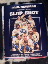 Jeff Carlson Slapshot movie signed 8x10 photo b2