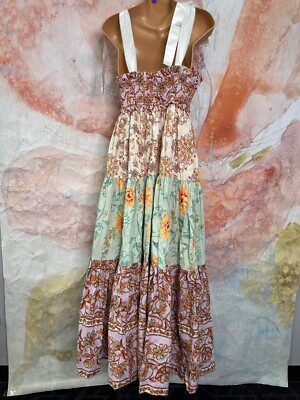 Free People Bluebell Floral Maxi Dress Size S | eBay