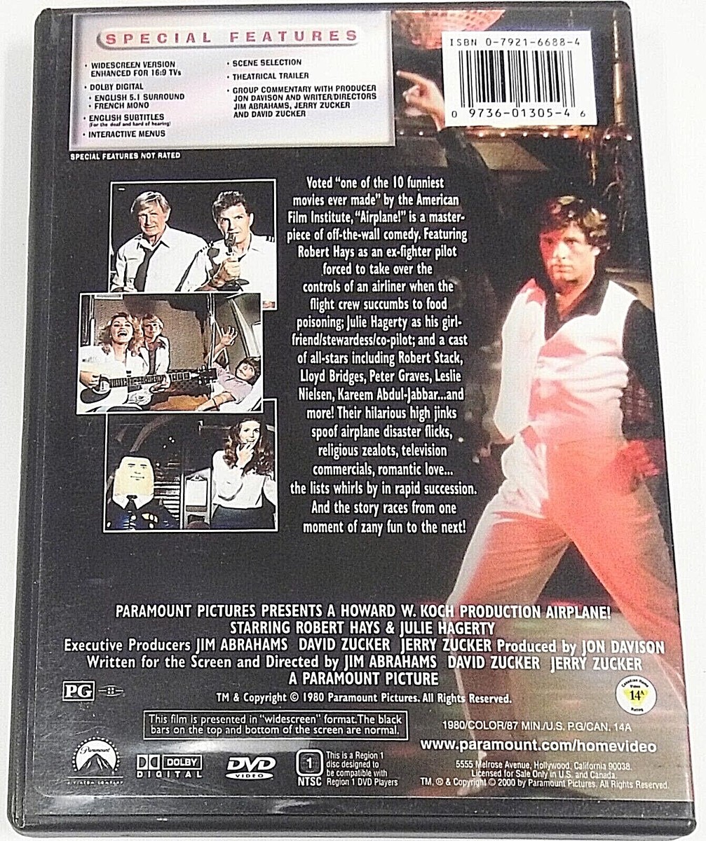 Airplane! ( DVD - 2000 - Rated PG ) Widescreen Collection - Robert