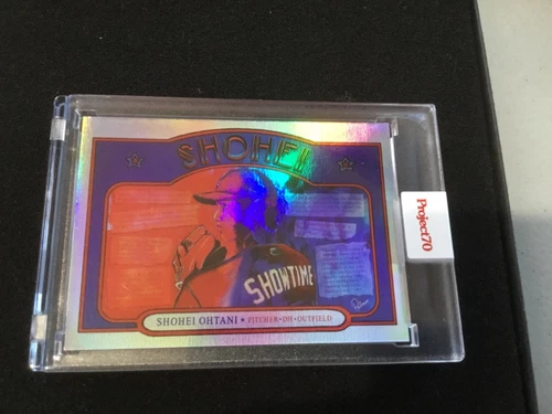 2021 Topps Project 70 Shohei Ohtani Rainbow Foil 64/70 Card #362