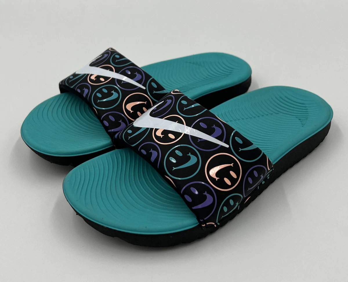 Happy face shop nike slides