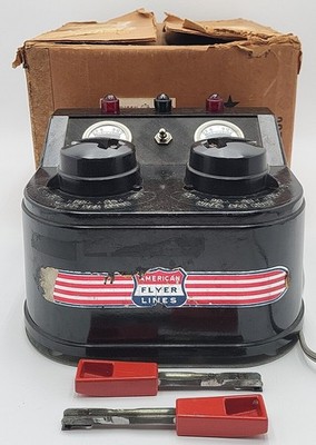 American Flyer 30B Vintage S 300 Watt Transformer - Runs 2 Trains/Box